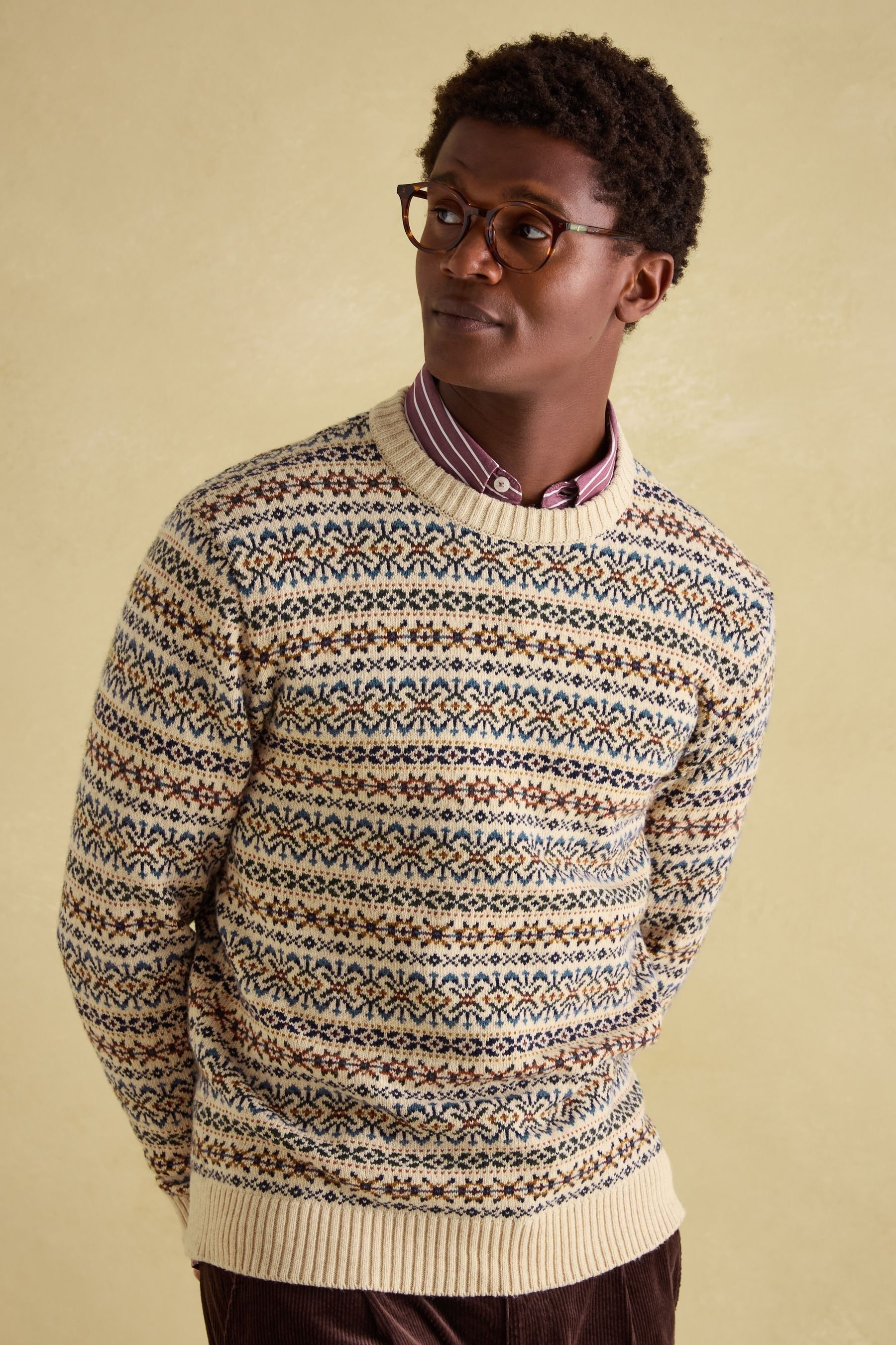 Joules fairisle jumper online