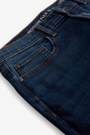 Blue Straight Fit Motion Flex Jeans - Image 7 of 9