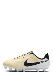 Nike Yellow Jr. Tiempo Legend 10 Academy Multi Ground Football Boots - Image 2 of 11