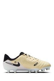 Nike Yellow Jr. Tiempo Legend 10 Academy Multi Ground Football Boots - Image 3 of 11