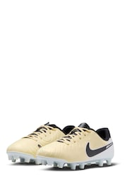 Nike Yellow Jr. Tiempo Legend 10 Academy Multi Ground Football Boots - Image 5 of 11