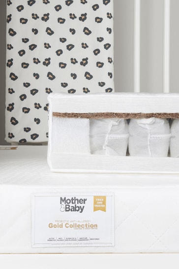 Mother&Baby Anti Allergy Coir Pocket Sprung Cot Bed Mattress