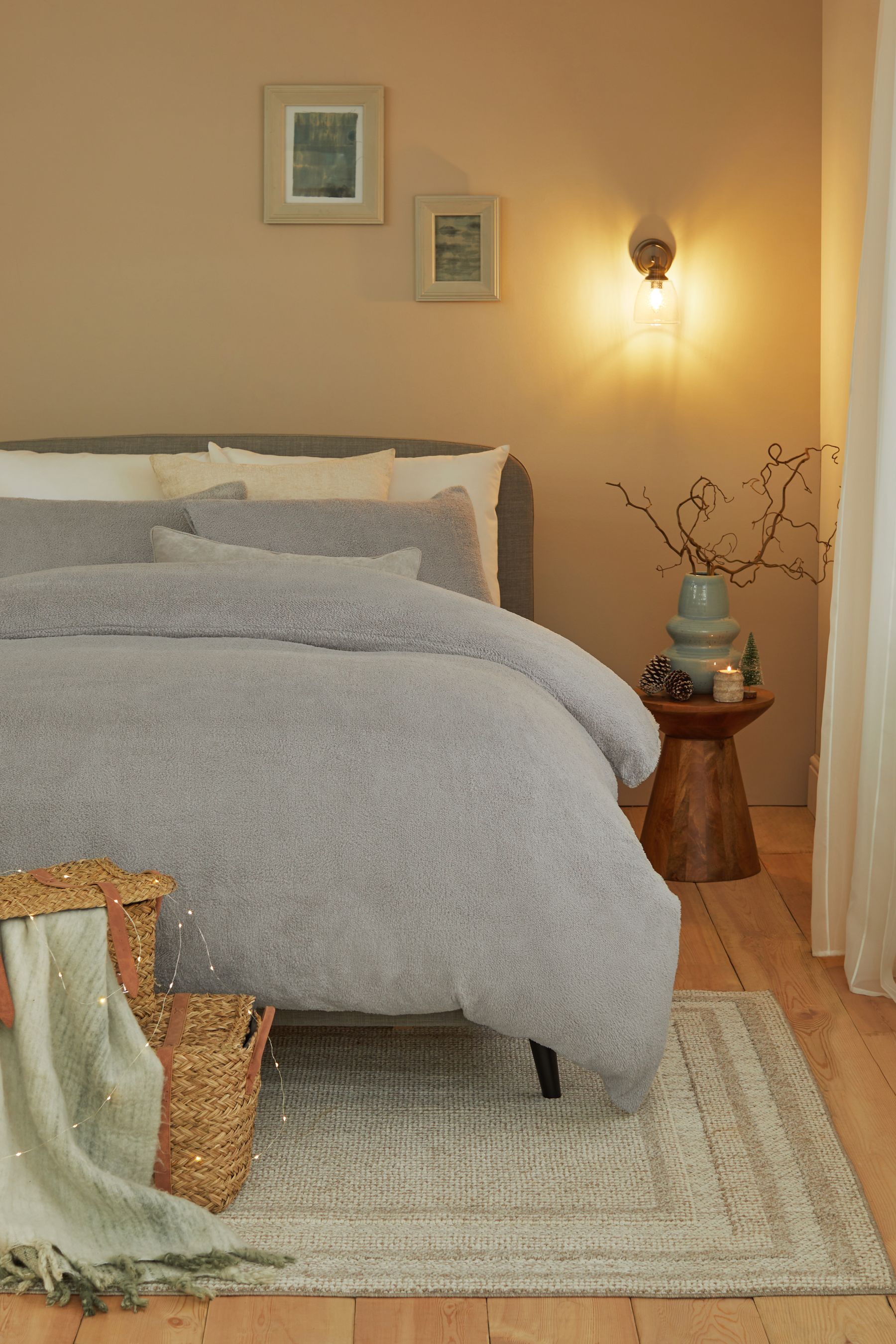 Next teddy fleece bedding outlet