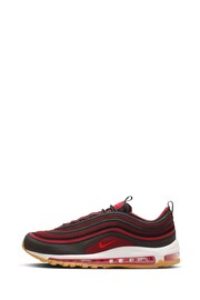 Nike Red/Black Air Max 97 Trainers - Image 2 of 11