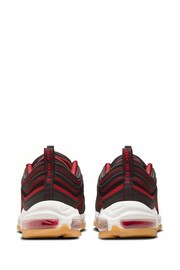 Nike Red/Black Air Max 97 Trainers - Image 7 of 11