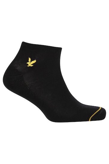 Lyle & Scott Natural Trainers Socks Two Pack
