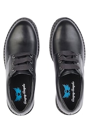 Start-Rite Impact Lace Up Black Leather School Shoes F Fit - Image 3 of 5
