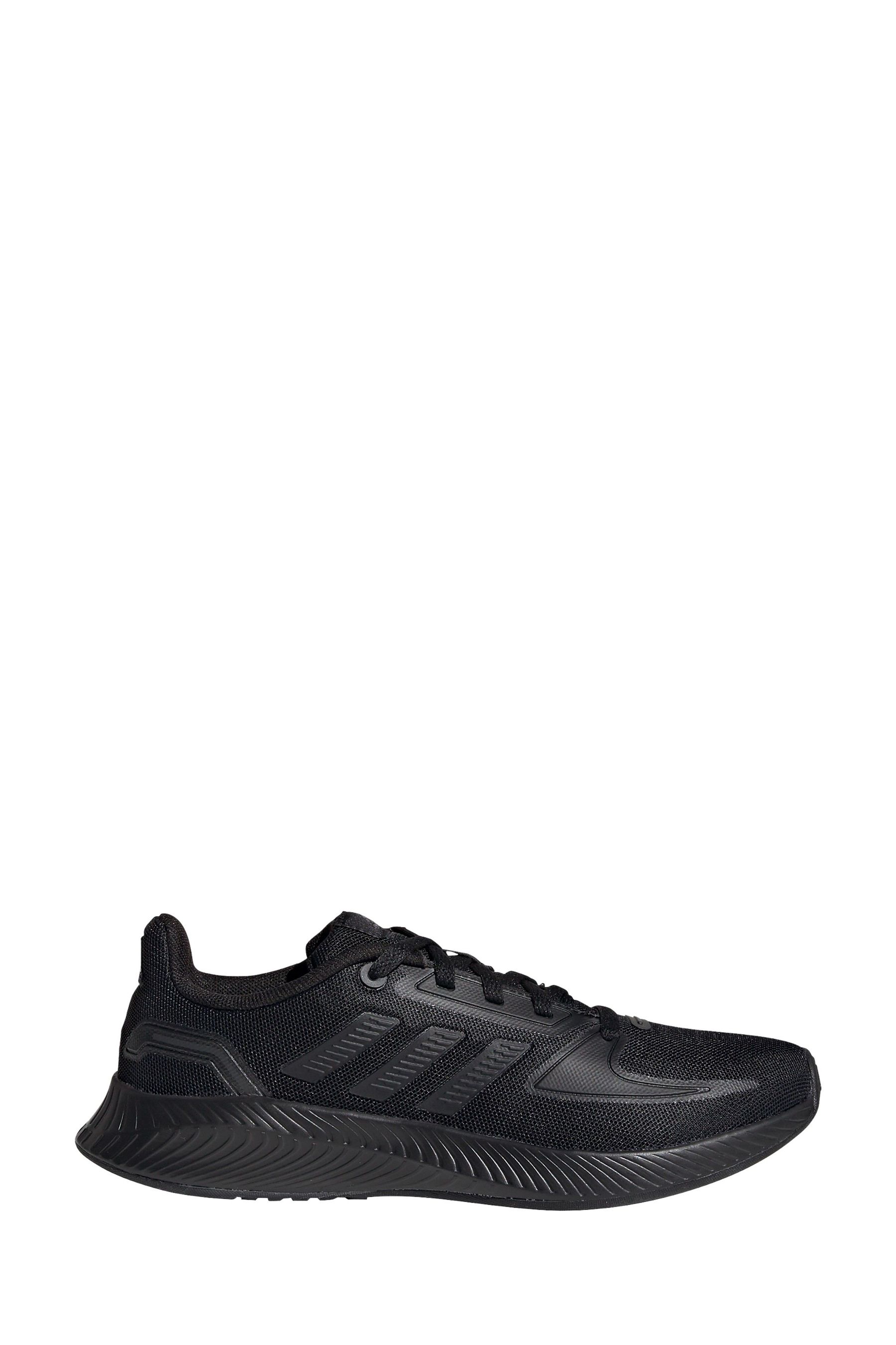 Buy adidas Black Runfalcon Kids 2.0 Lace Trainers from Next Luxembourg