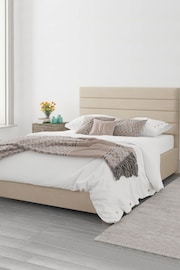 Aspire Furniture Beige Kelly End Lift Ottoman Storage Bed - Image 2 of 3