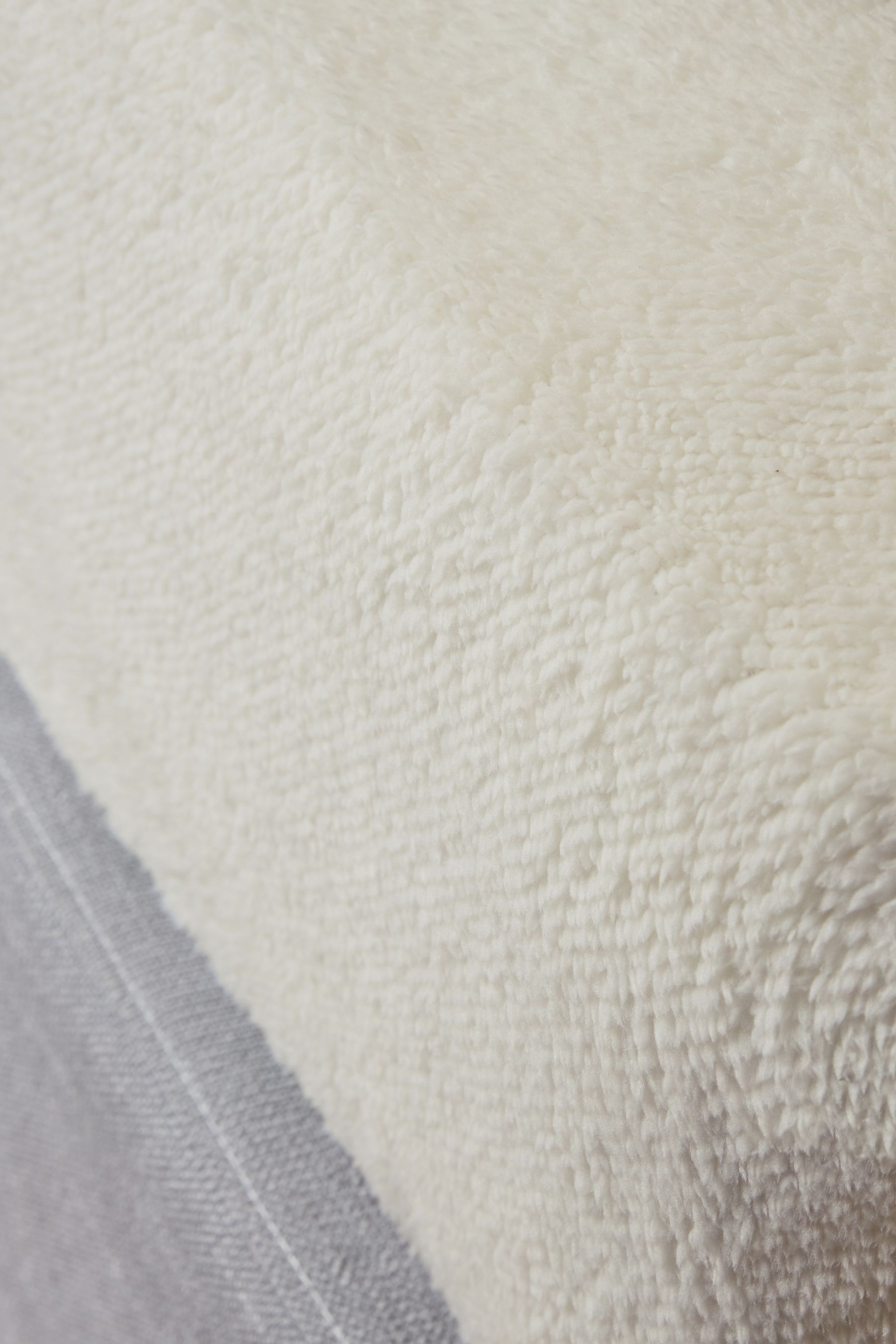 Buy Cream Soft Teddy Fleece Deep Fitted Sheet from Next Canada
