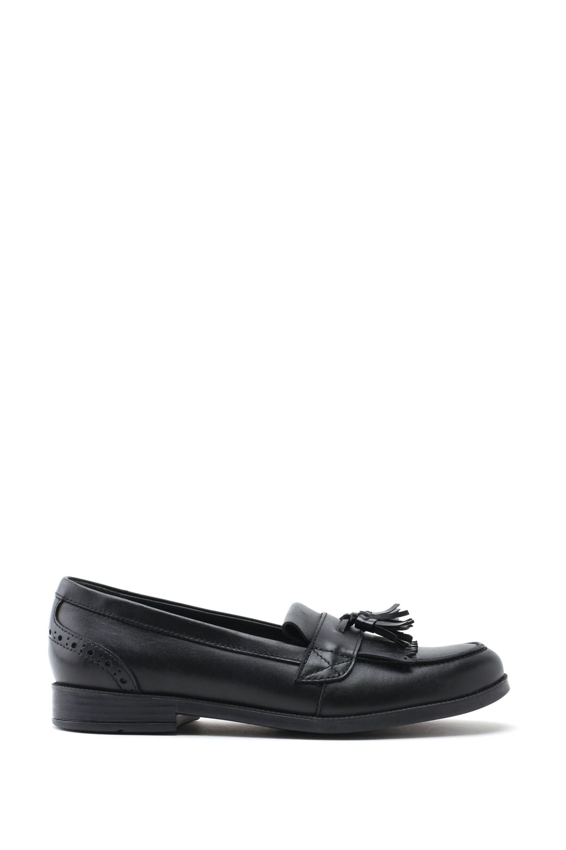 Start-Rite Sketch Slip On Black Patent Leather School Shoes Wide Fit - Image 1 of 5