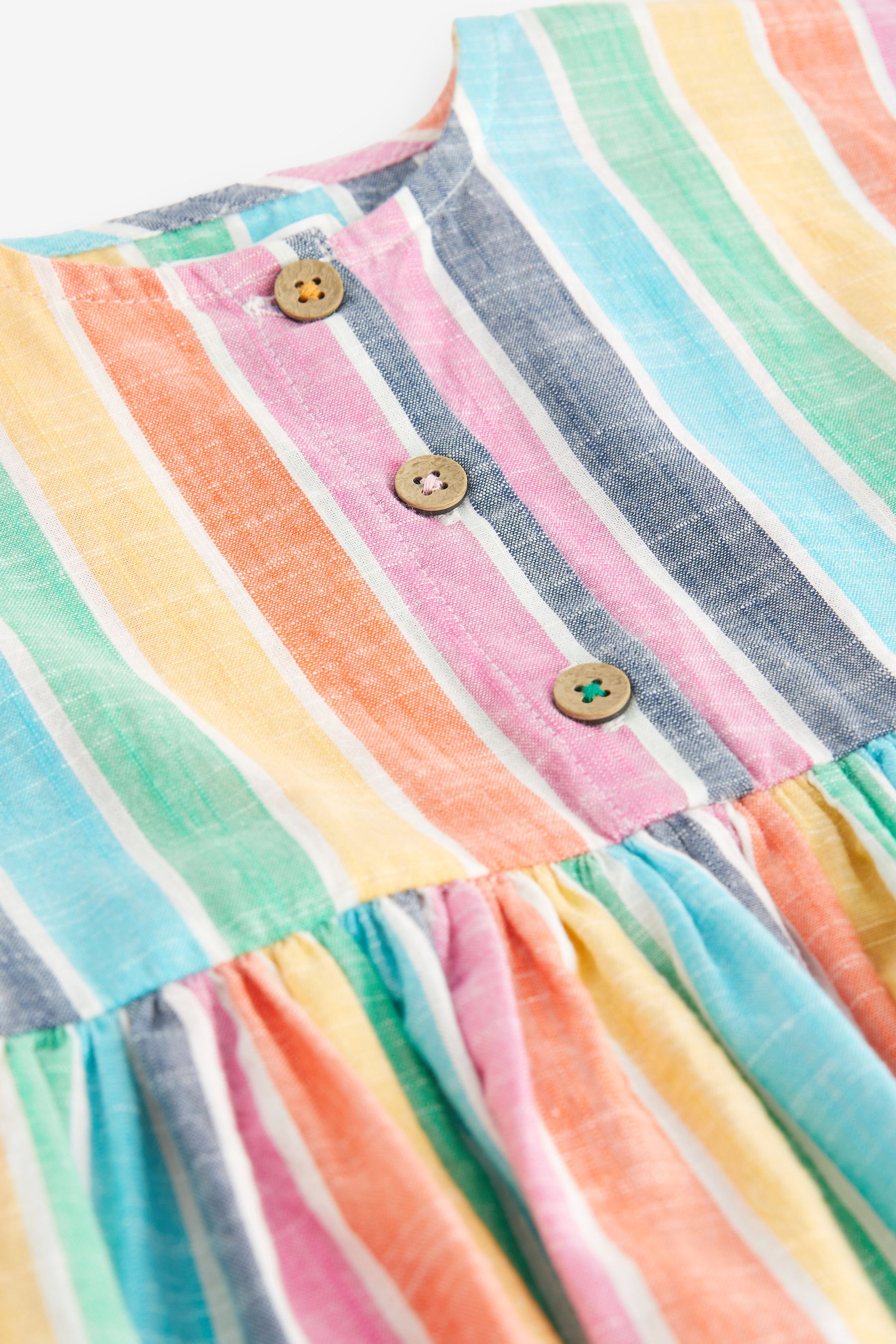 Next girls top rainbow dress