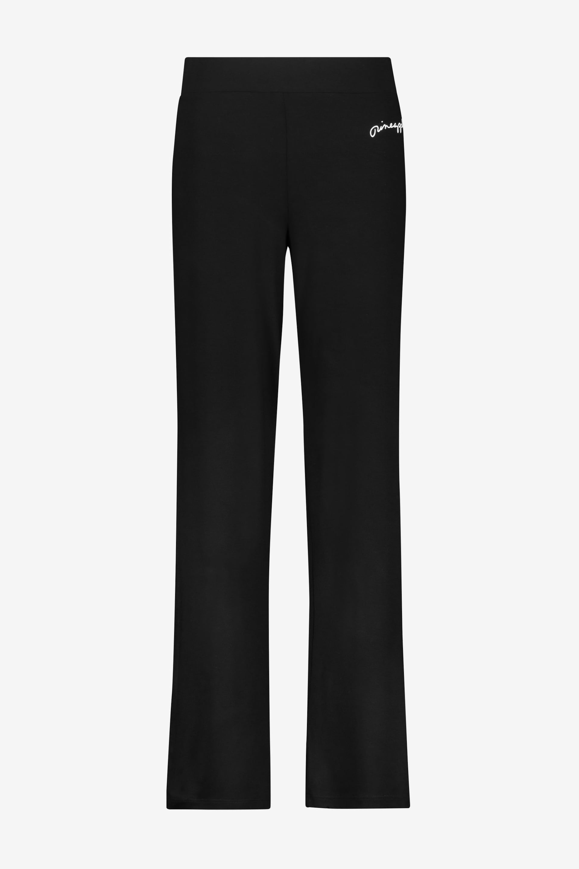 Pineapple Black Viscose Jersey Trousers - Image 3 of 3