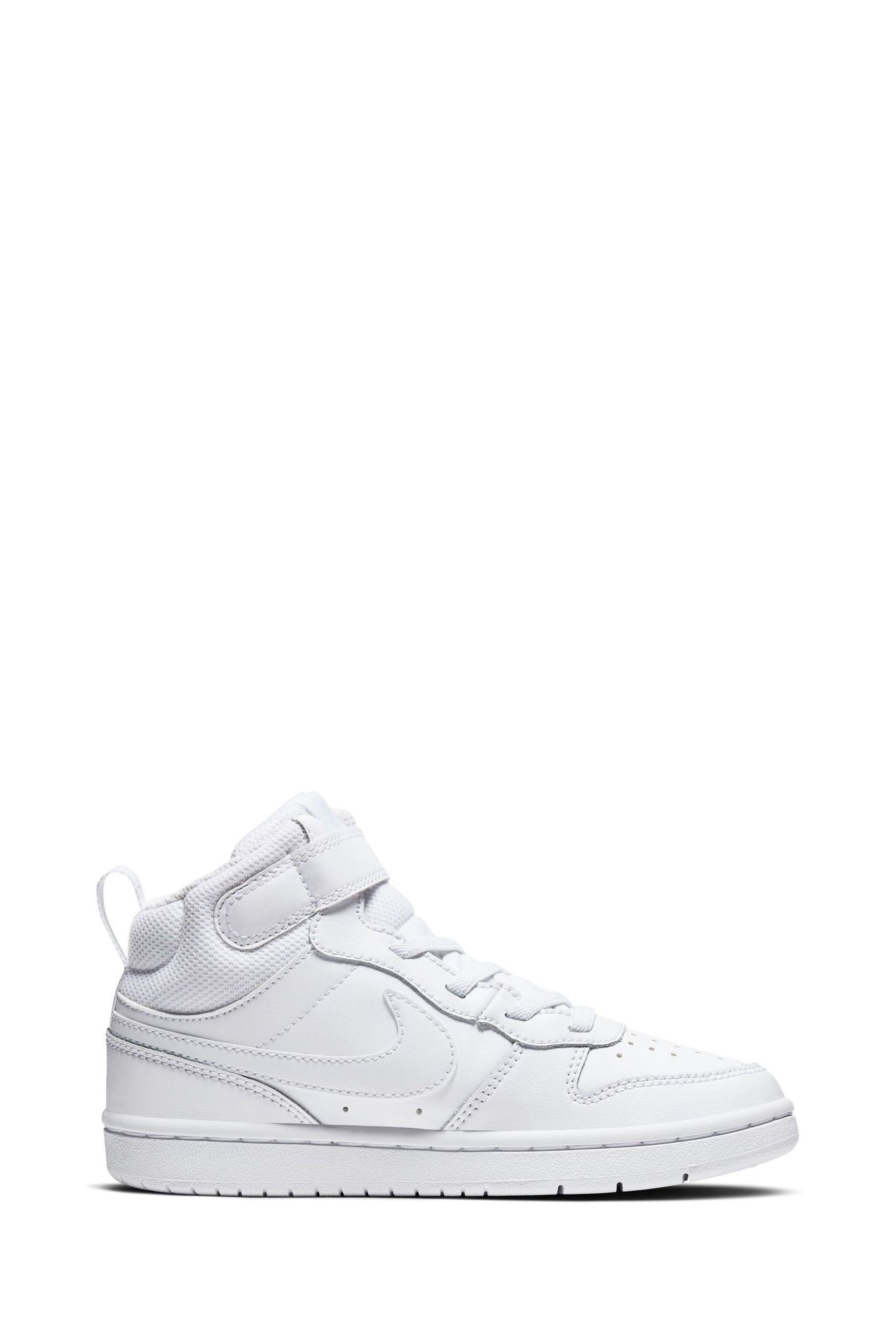 Nike white shop court borough