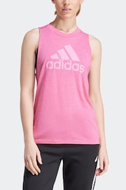 adidas Purple Sportswear Future Icons Winners 3.0 Tank Top - Image 2 of 7