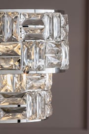 Chrome Alexis Easy Fit Pendant Lamp Shade - Image 3 of 7