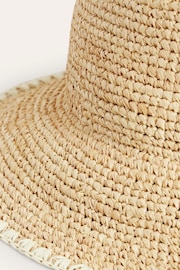 Boden Natural Raffia Bucket Hat - Image 4 of 4