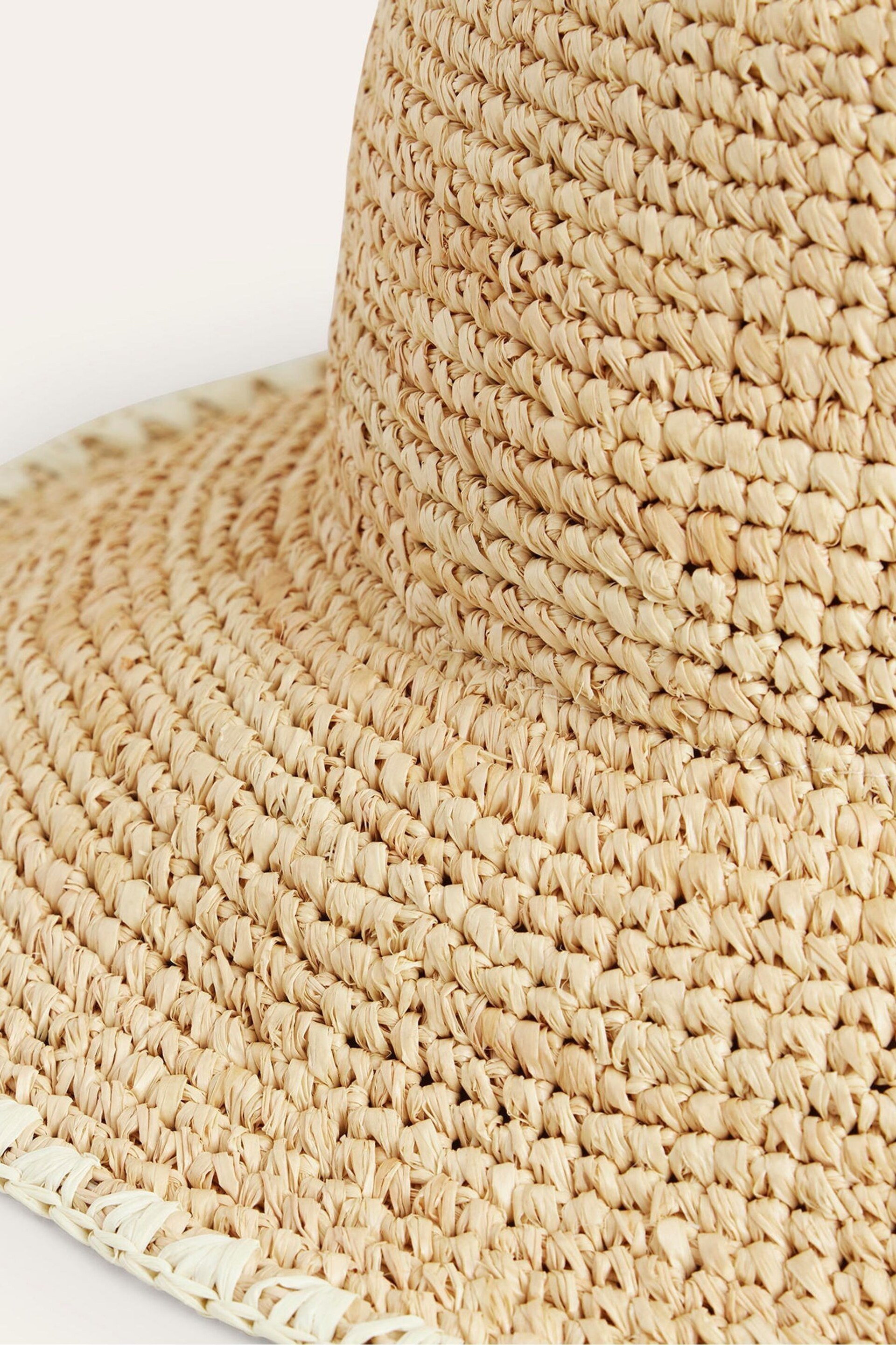 Boden Natural Raffia Bucket Hat - Image 4 of 4