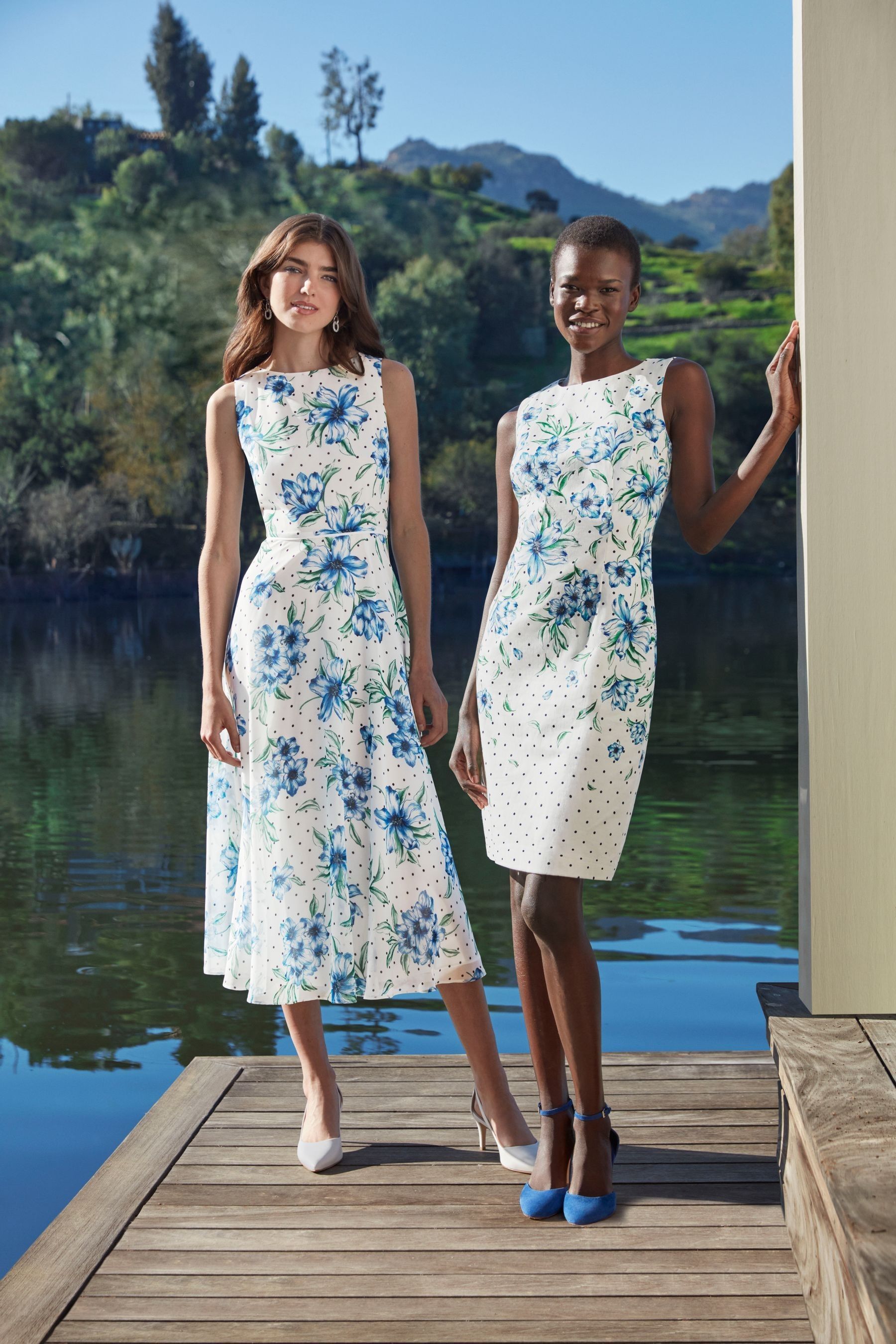 Buy Hobbs Carly White Dress from the Next UK online shop