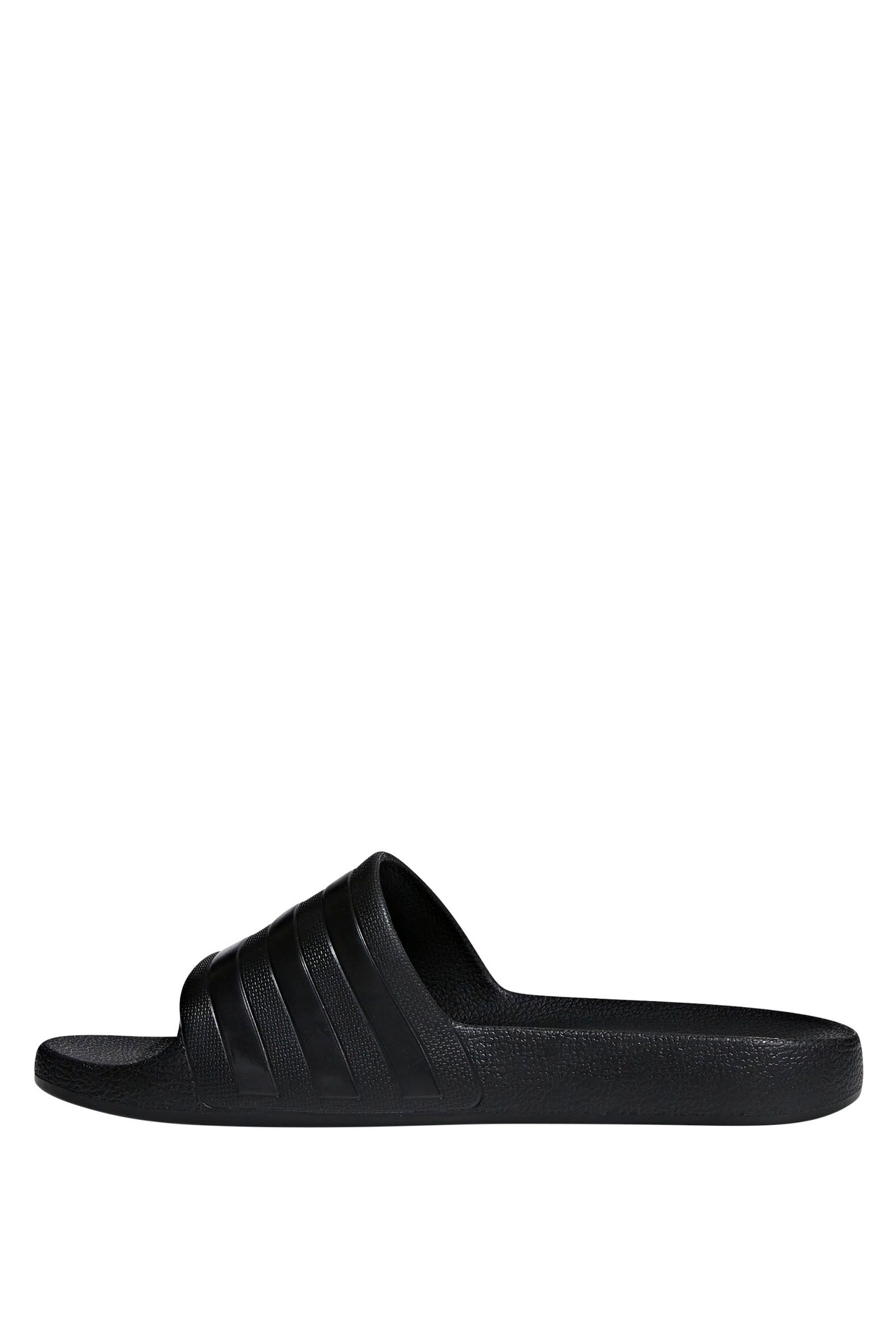adidas Black Sportswear Adilette Aqua Slides