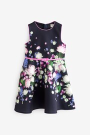 Baker by Ted Baker Navy Floral Scuba Dress - Image 5 of 8