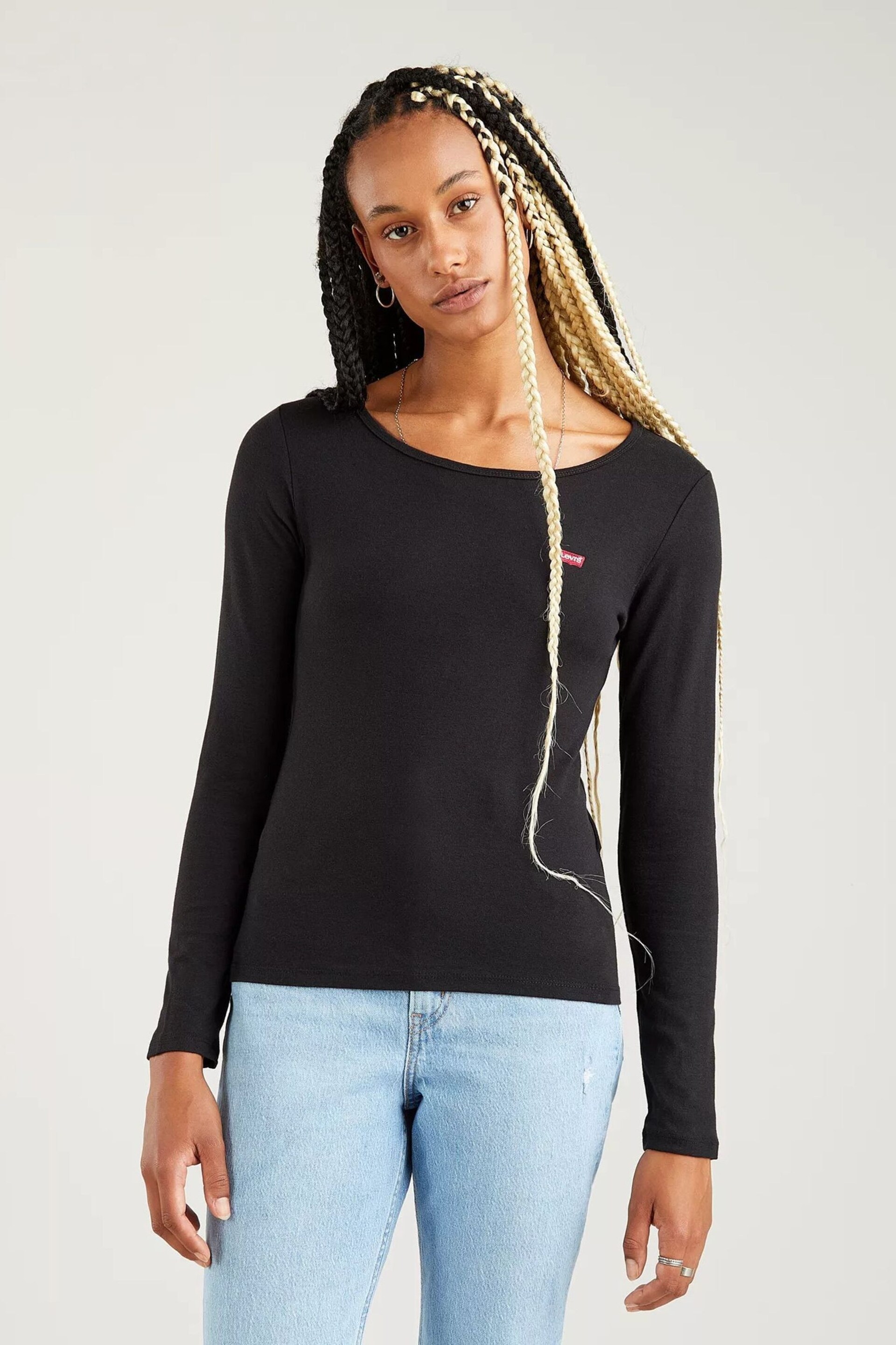 Levi's® Black Long Sleeve T-Shirts 2 Pack - Image 1 of 5