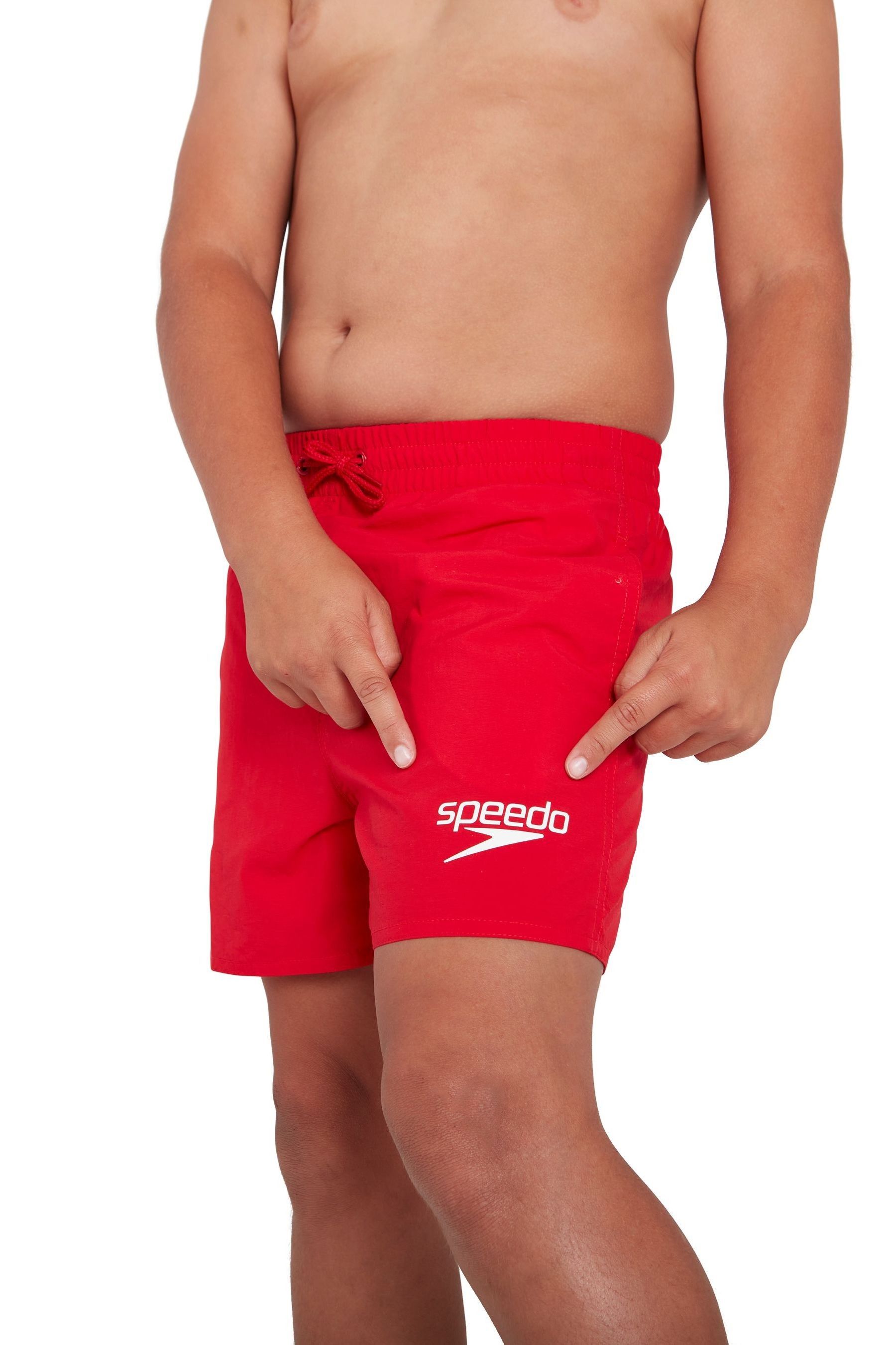 Buy Speedo Red Essential Swim Shorts from Next Malta