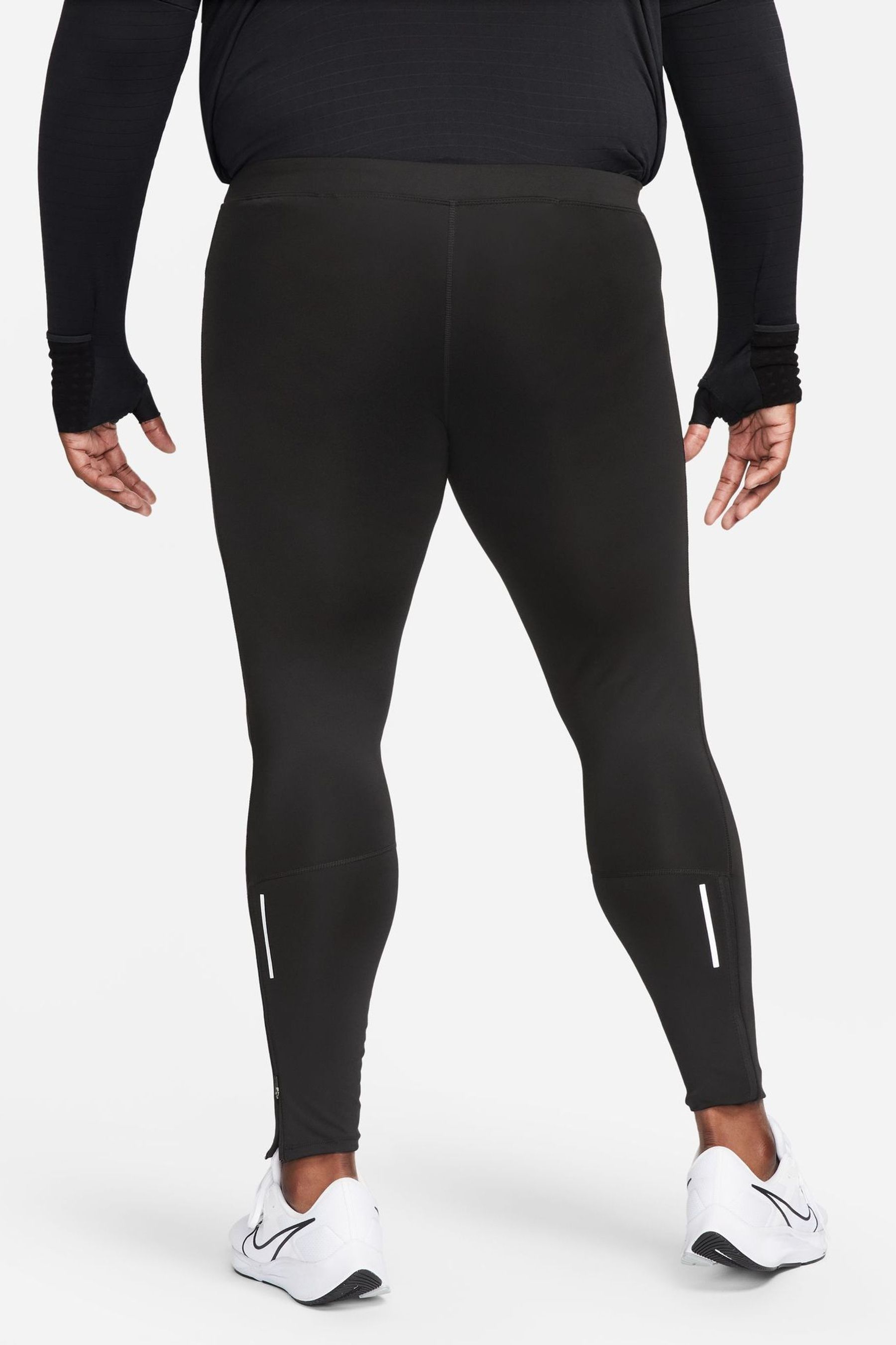 Nike Black Dri FIT Essential Baselayer Running Leggings