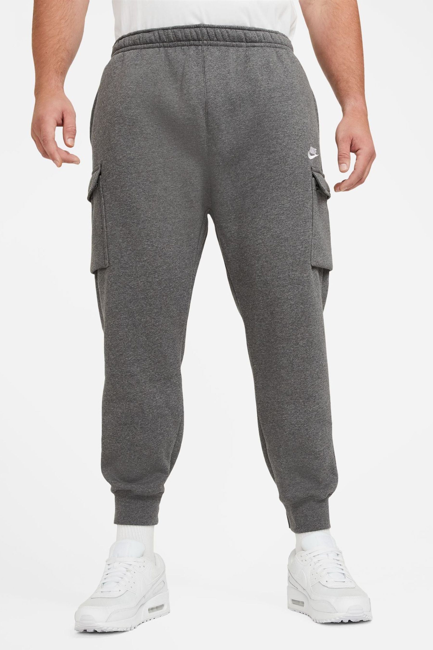 Buy Nike Charcoal Club Cargo Joggers from the Next UK online shop