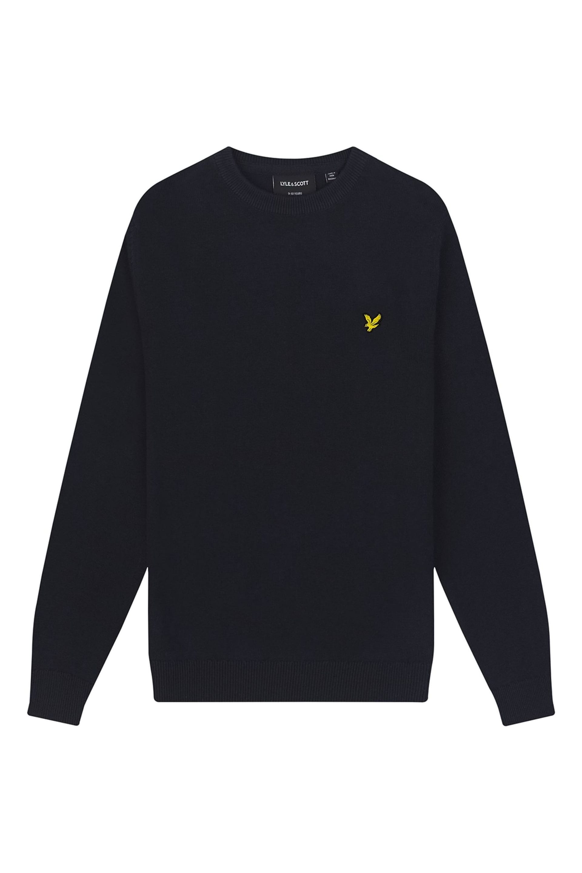 Lyle & Scott Boys Cotton Crew Neck Knitted Jumper - Image 3 of 3
