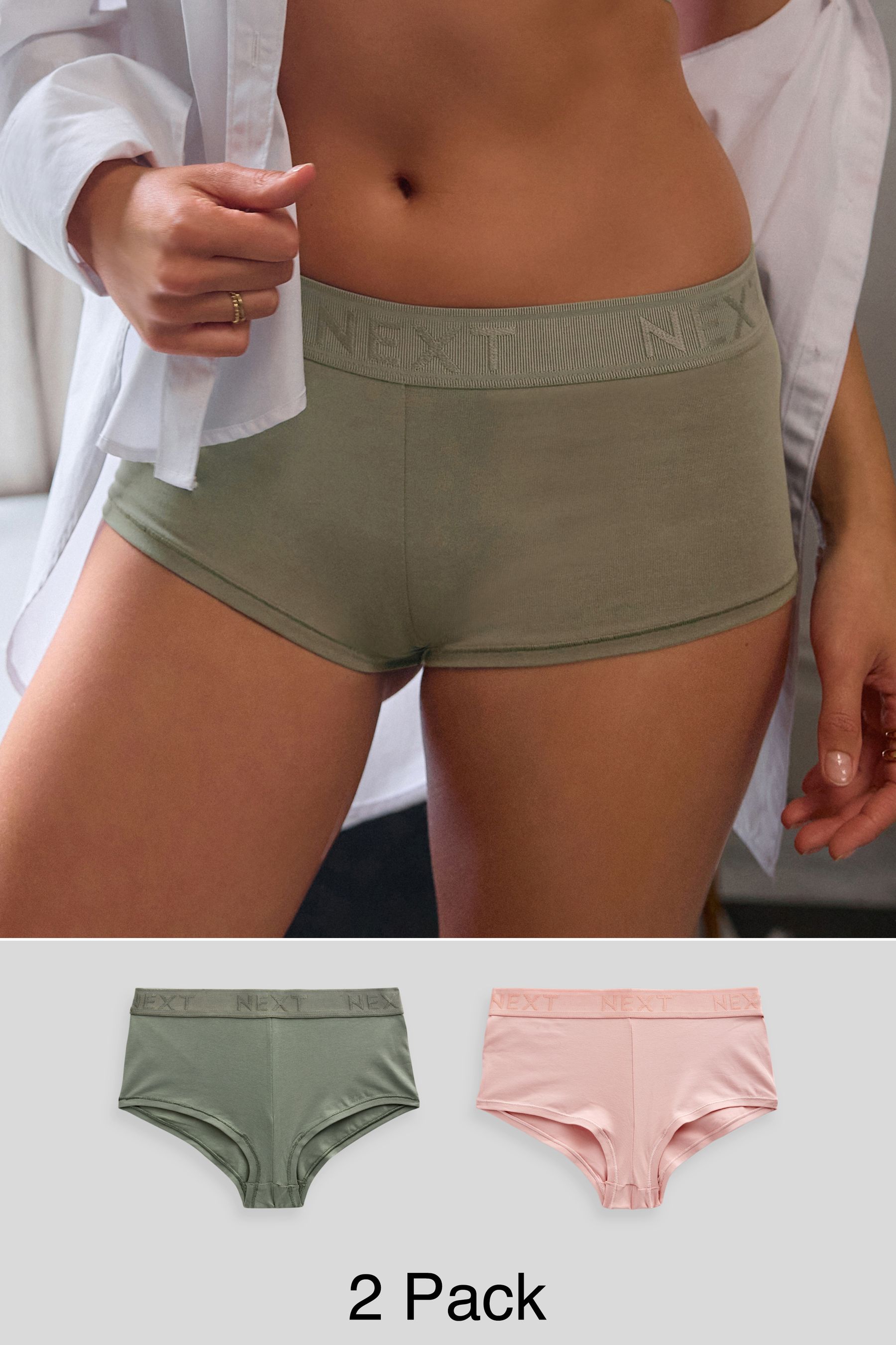 Pink new underwear shorts 2025
