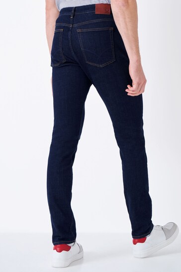 Crew Clothing Company Blue Spencer Slim Jeans