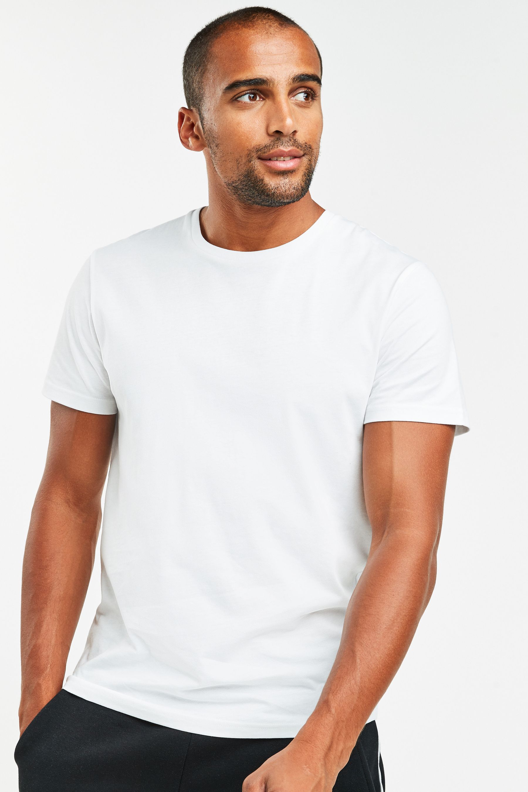 Cheap white tees store