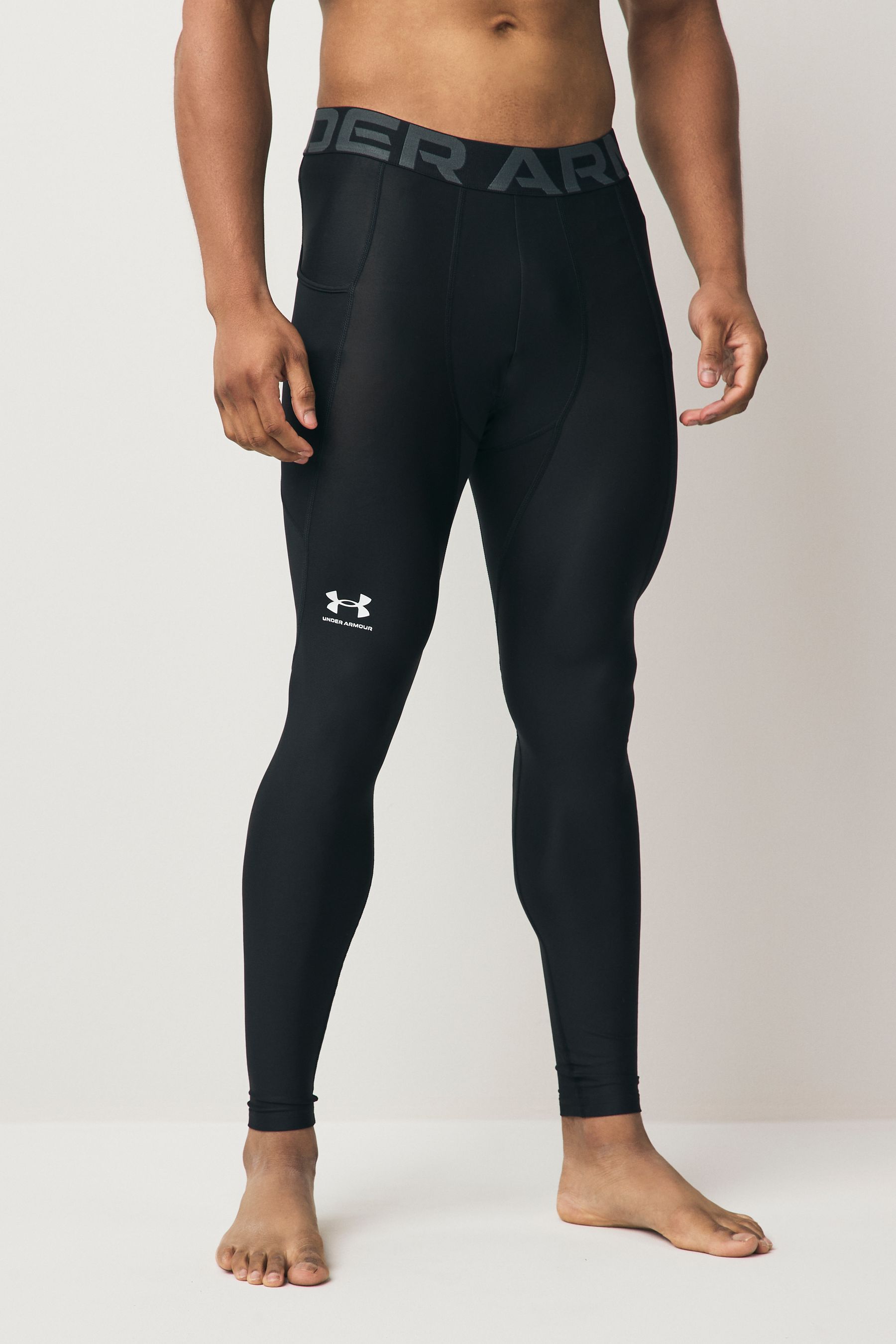 Buy Under Armour Black HeatGear Base Layer Leggings from the Next UK online shop