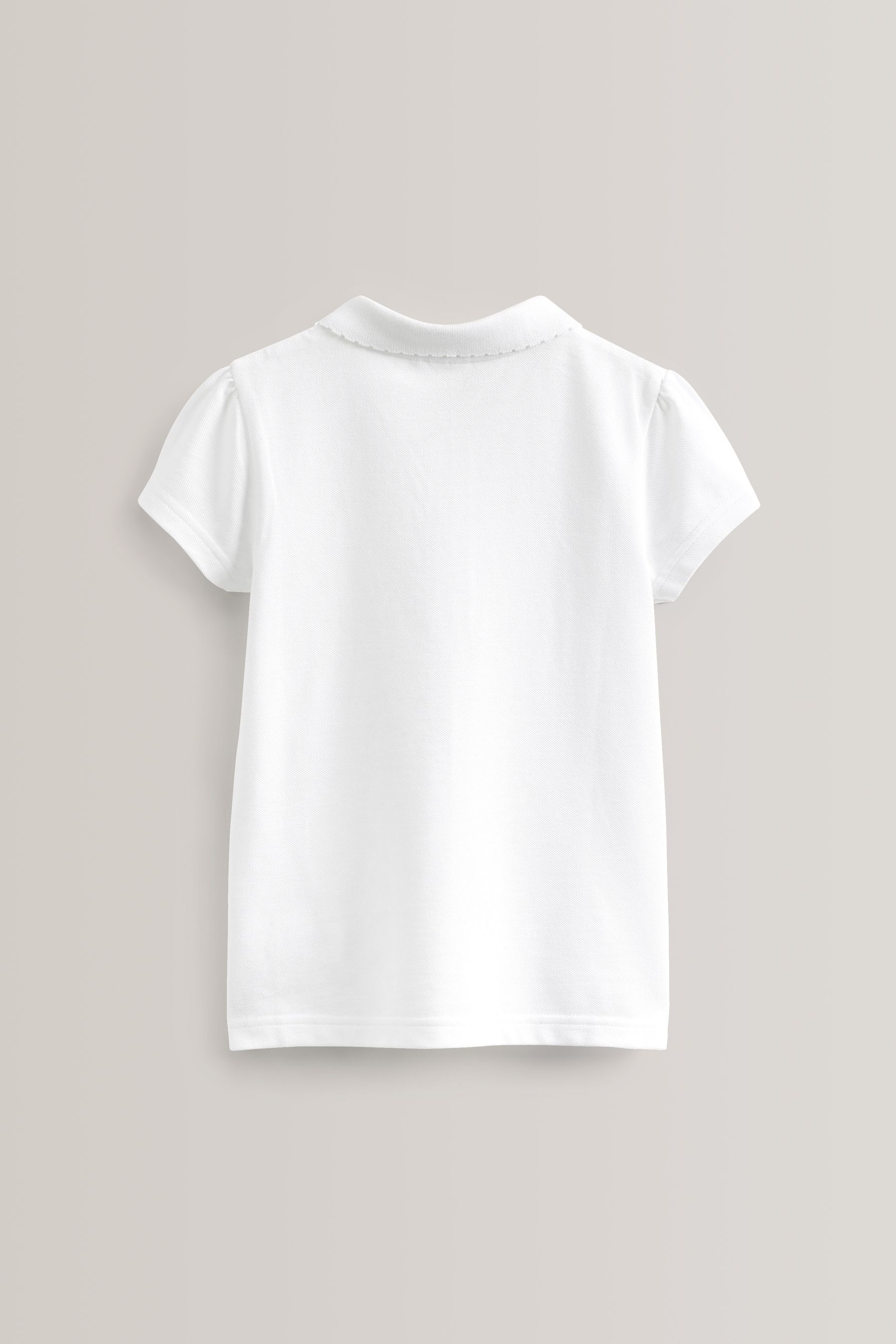 Childrens white polo shirts 2025