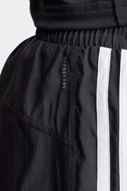 adidas Black Pacer Woven Shorts - Image 6 of 6