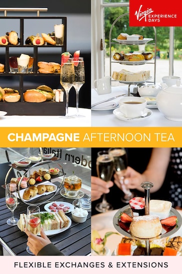 Virgin Experience Days Champagne Afternoon Tea For Two Gift Experience