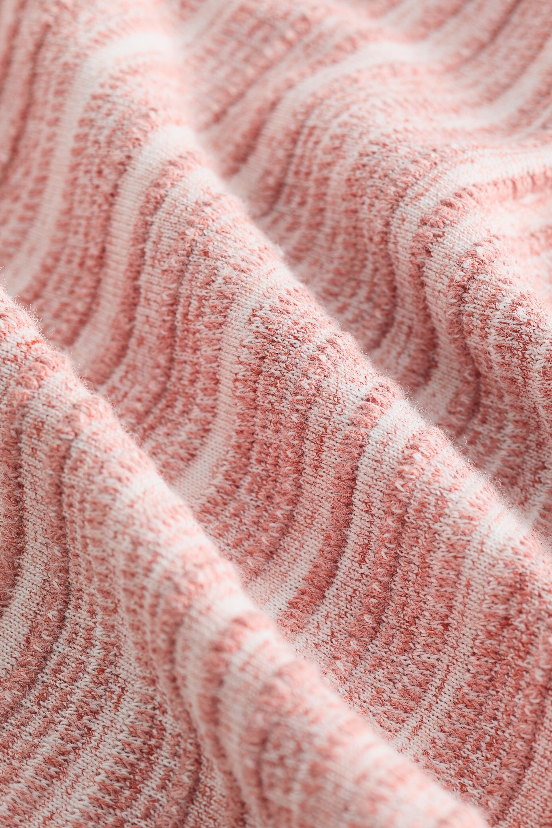 Coral Pink Textured Vest - Image 7 of 7