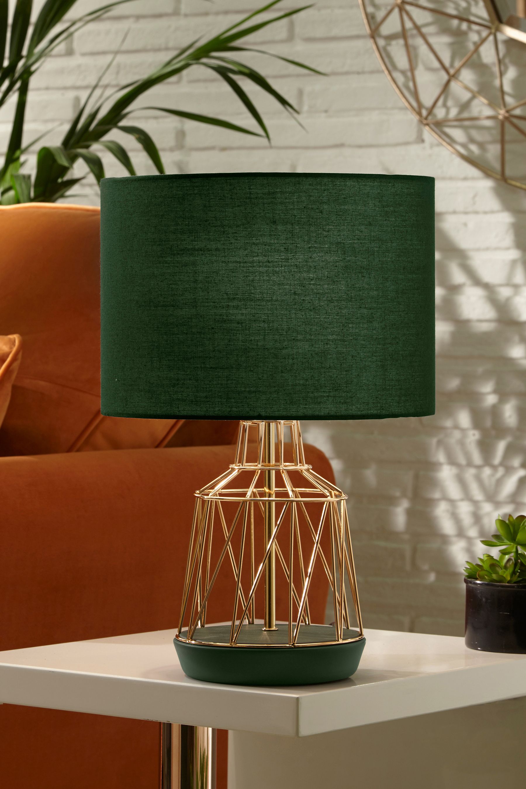 Village At Home Green Macraron Table Lamp