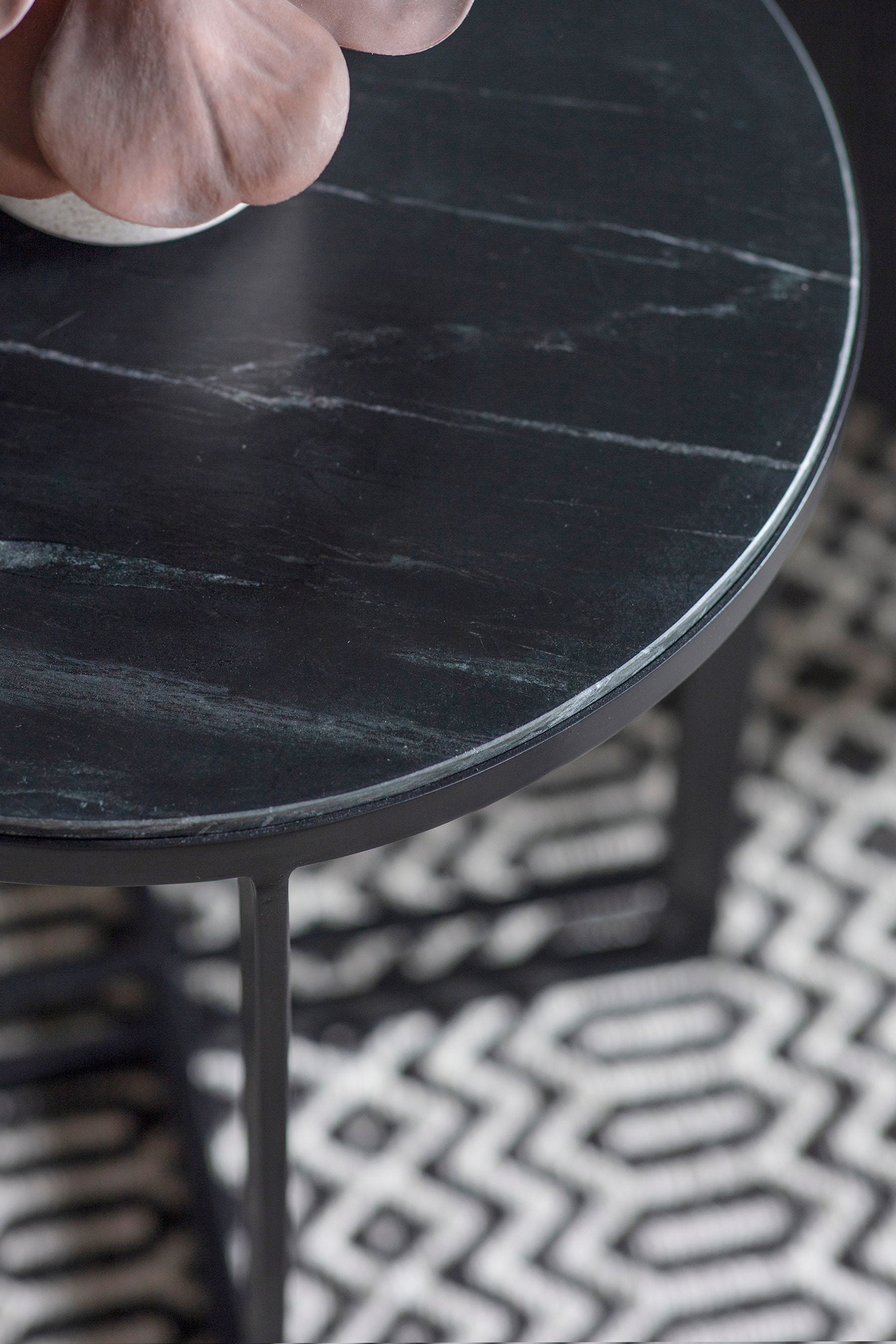 Gallery Home Black Black Side Table