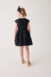 Baker by Ted Baker Navy Mesh Scuba Dress - Image 5 of 10