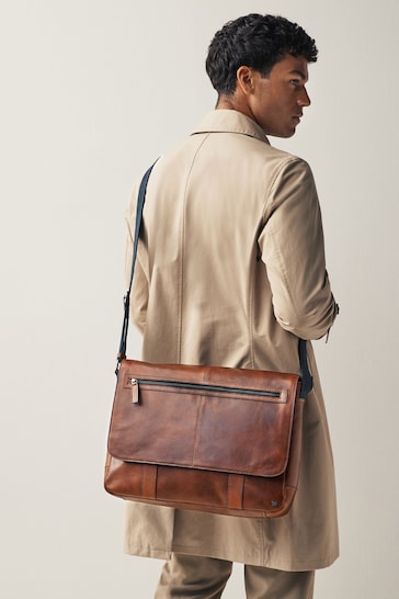 Brown Messenger Bag