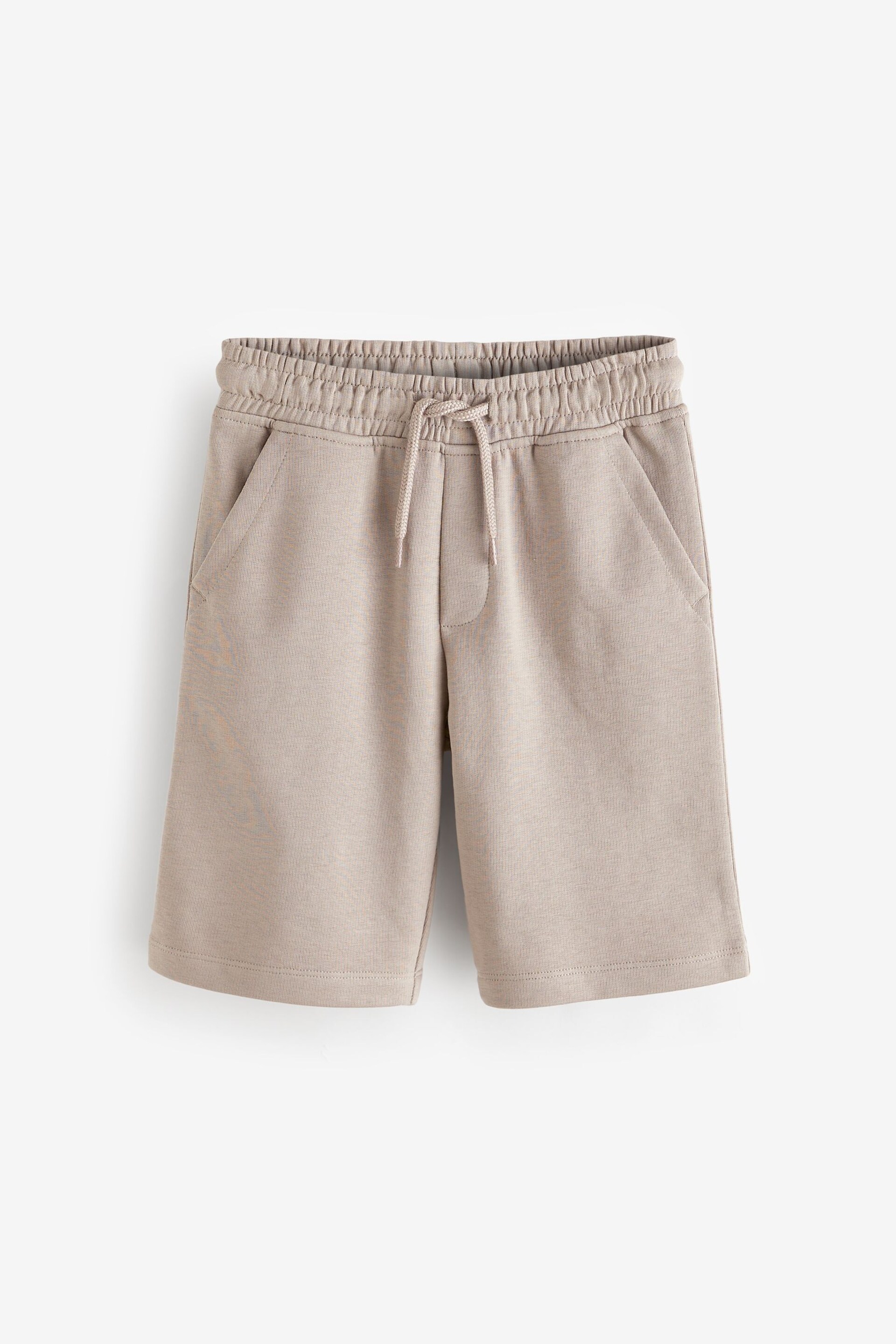 Grey Cement 1 Pack Basic Jersey Shorts (3-16yrs) - Image 1 of 3