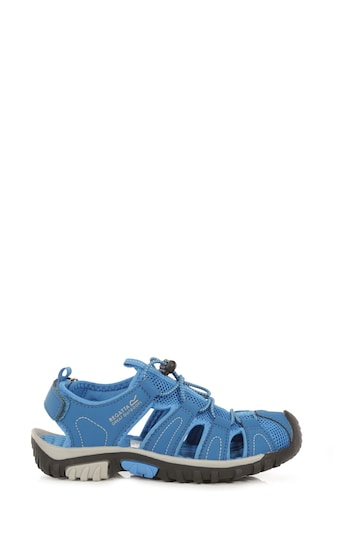 Regatta Blue/Black Junior Westshore Sandals