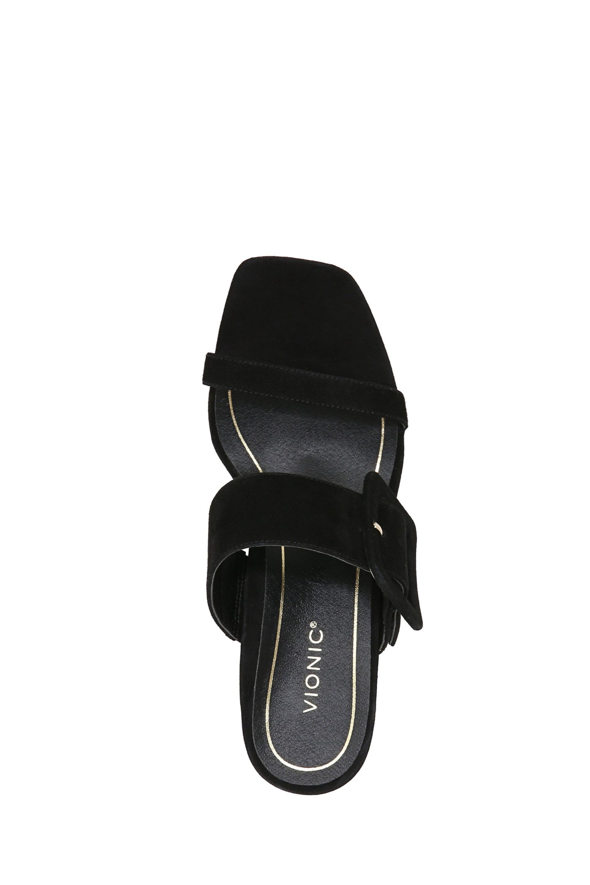 Vionic Suede Brookell Slides - Image 5 of 6