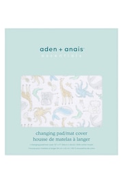 aden + anais Natural Essentials Cotton Muslin Changing Mattress Cover - Image 3 of 5