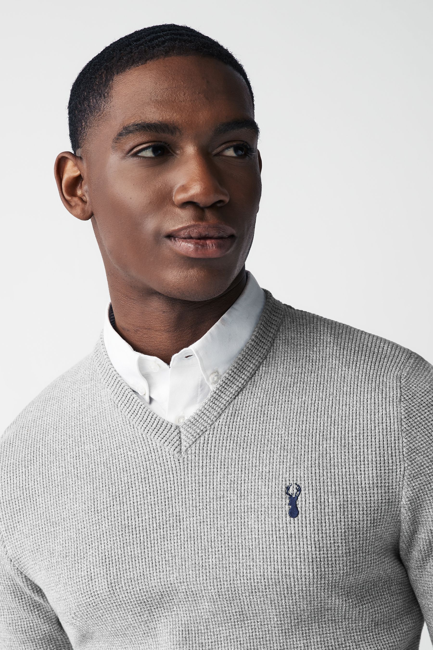 Next jumper with shirt collar 2025
