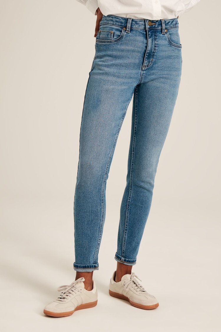 Joules Mid Blue Skinny Fit Jeans - Image 1 of 7