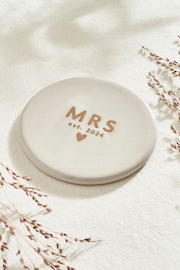 White Established In 2024 Wedding Coaster MRS - Image 1 of 4