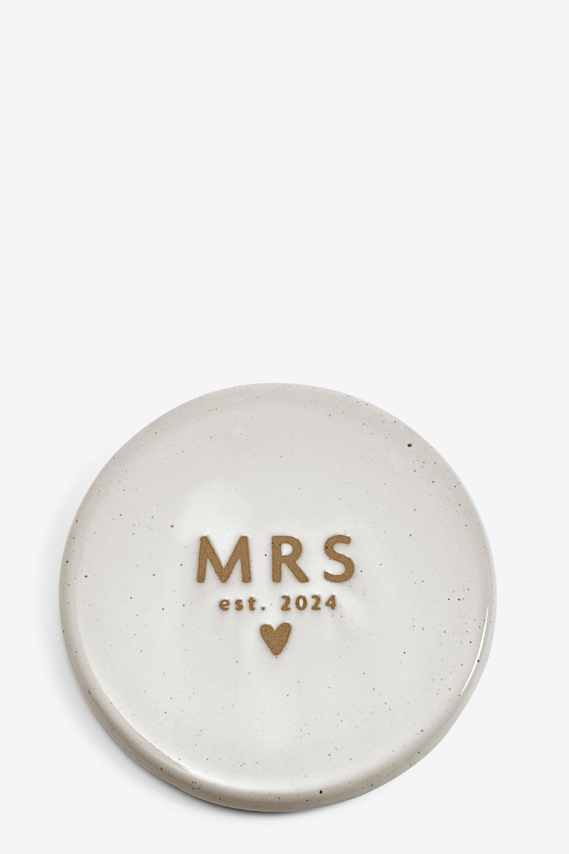 White Established In 2024 Wedding Coaster MRS - Image 2 of 4
